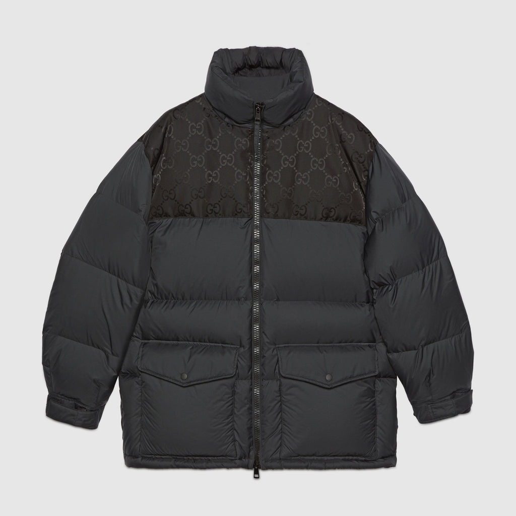Gucci Men's Winter Detachable Hat Zip Hooded Puffer Down Jacket #97366