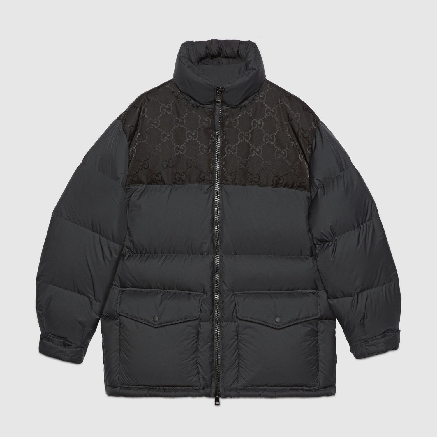 Gucci Men's Winter Detachable Hat Zip Hooded Puffer Down Jacket #97366