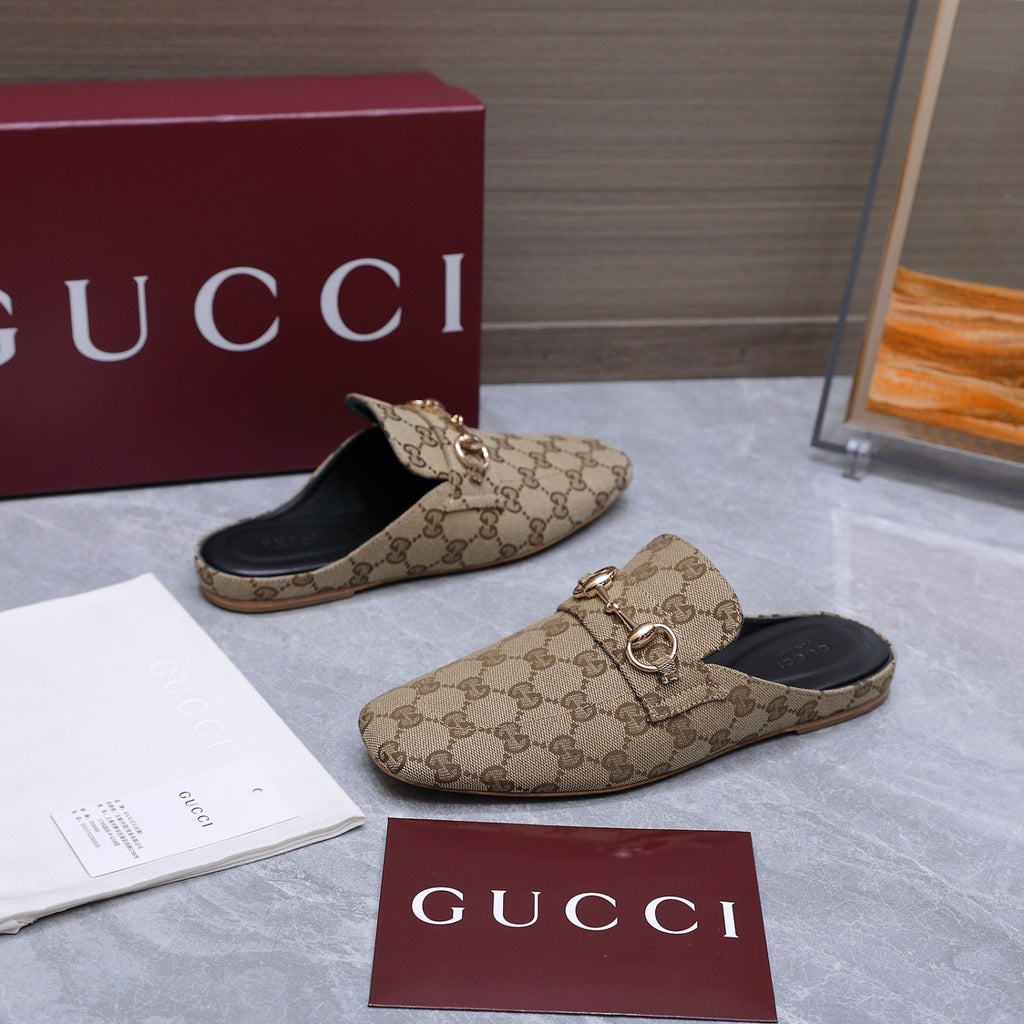 Gucci Flat Loafers Slippers #388039