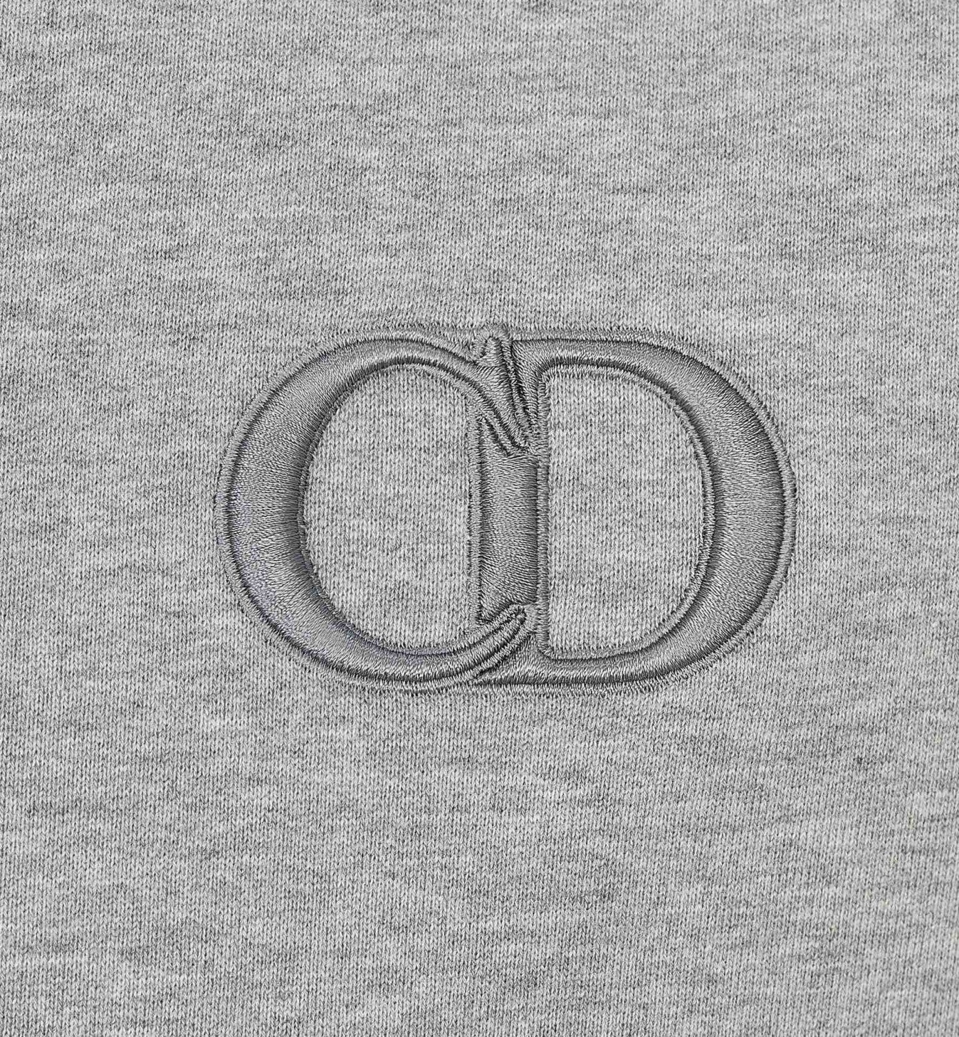 Dior Men's Spring and Autumn Solid Color Embroidery Letter Logo Round Neck Cotton Long Sleeve Sweatshirt Pullover #72911