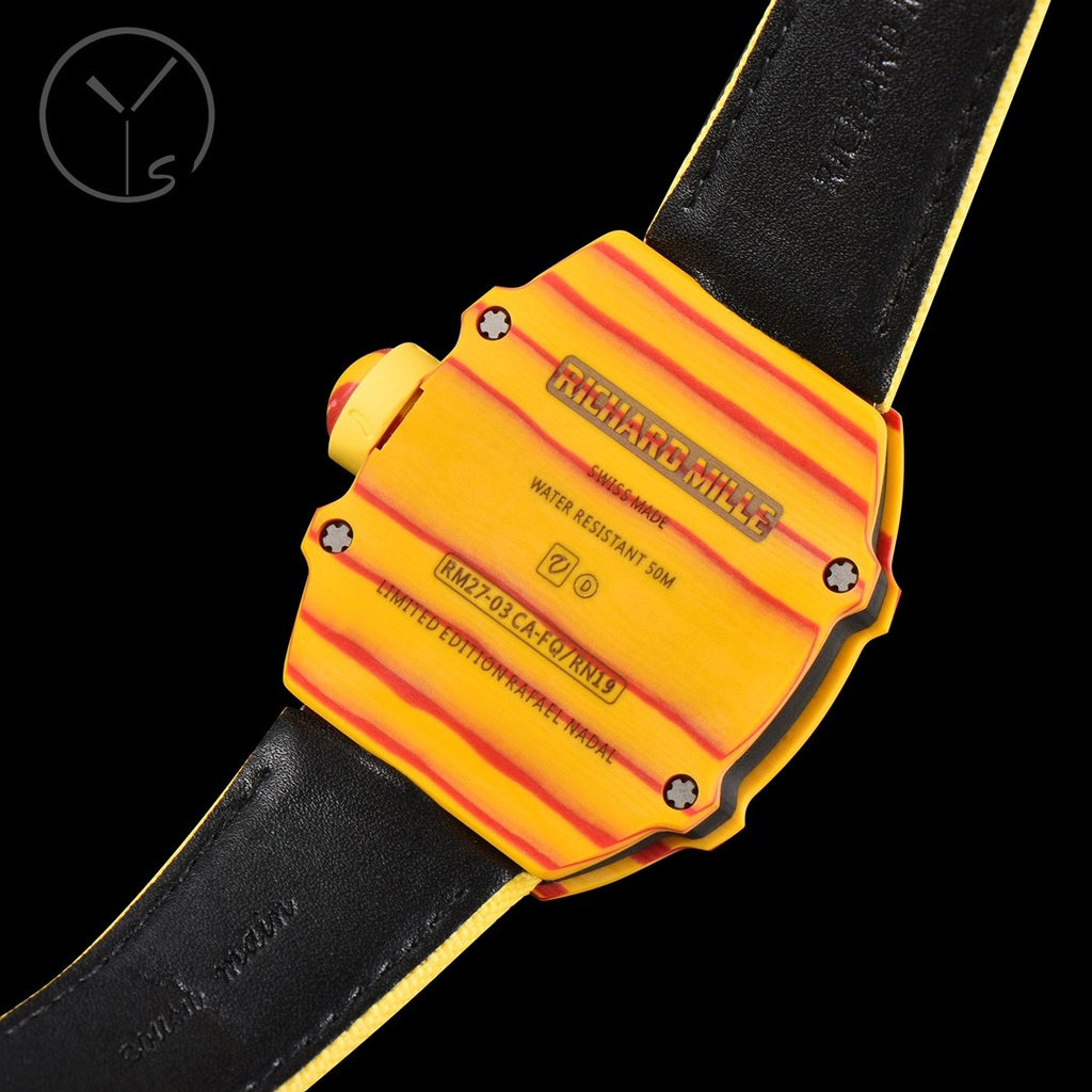 Richard Mille Men's Fabric Strap Anti-Glare Sapphire Glass Manual Mechanical Movement Watch #98592