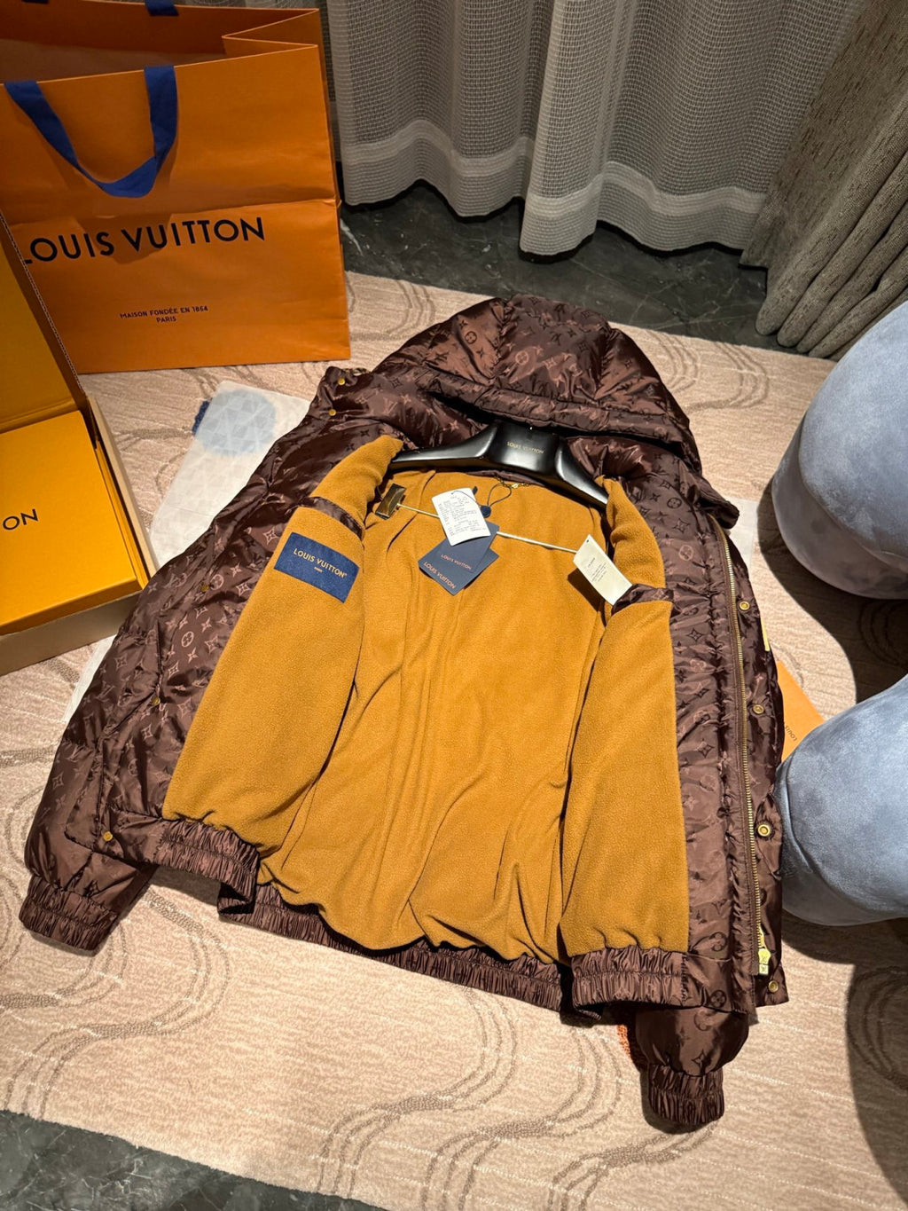Louis Vuitton Monogram Down Blouson 1AJBCA #335120