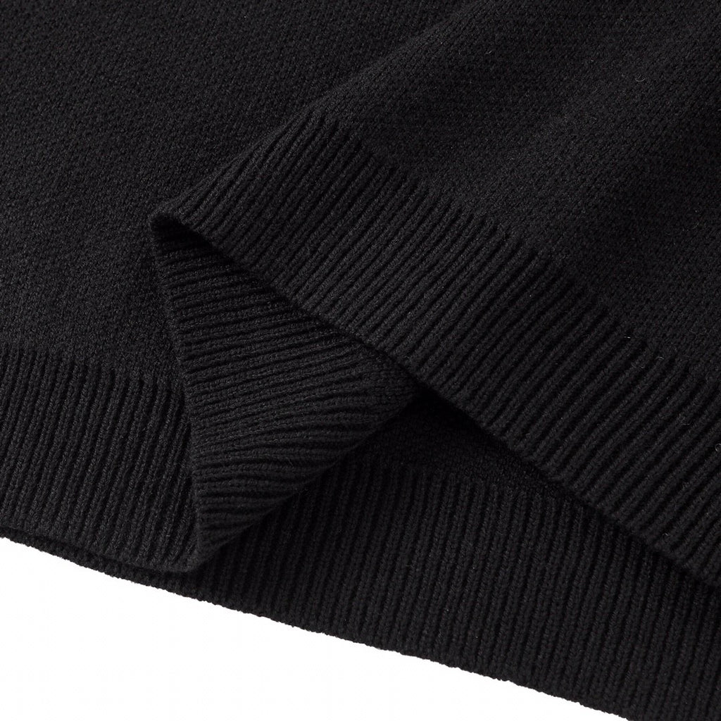 Balenciaga Men's And Women's Spring And Autumn Solid Color Round Neck Long Sleeve Loose Fit Knitted Sweater Pullover #72499