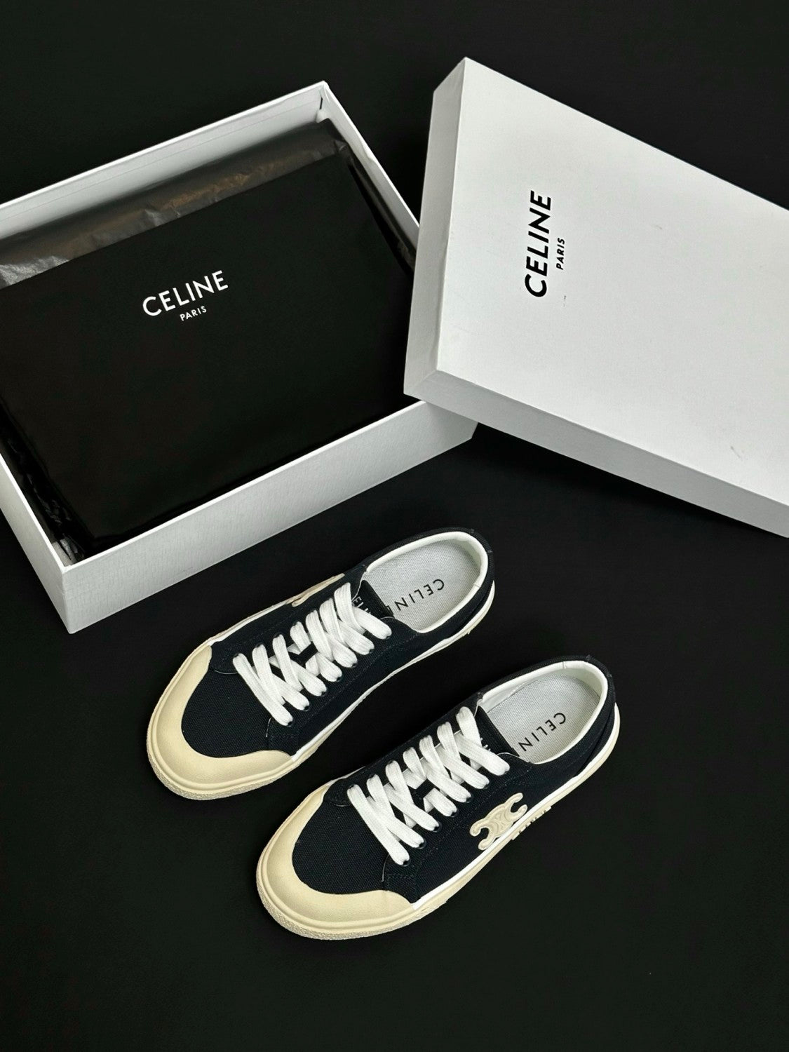 Celine Alan Sneaker in Canvas #381934