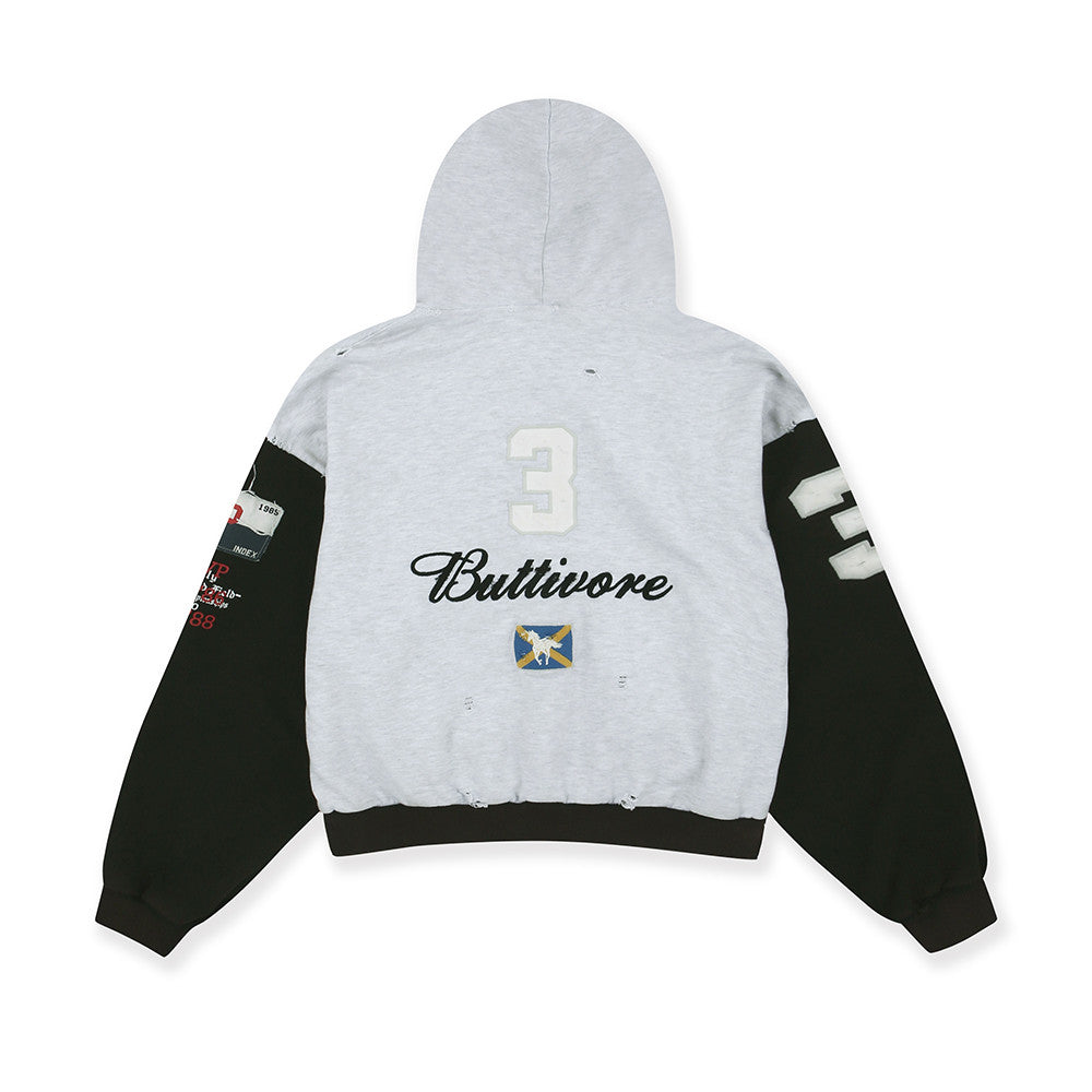 Protocol Index Buttivore Zip Hoodie White #334224