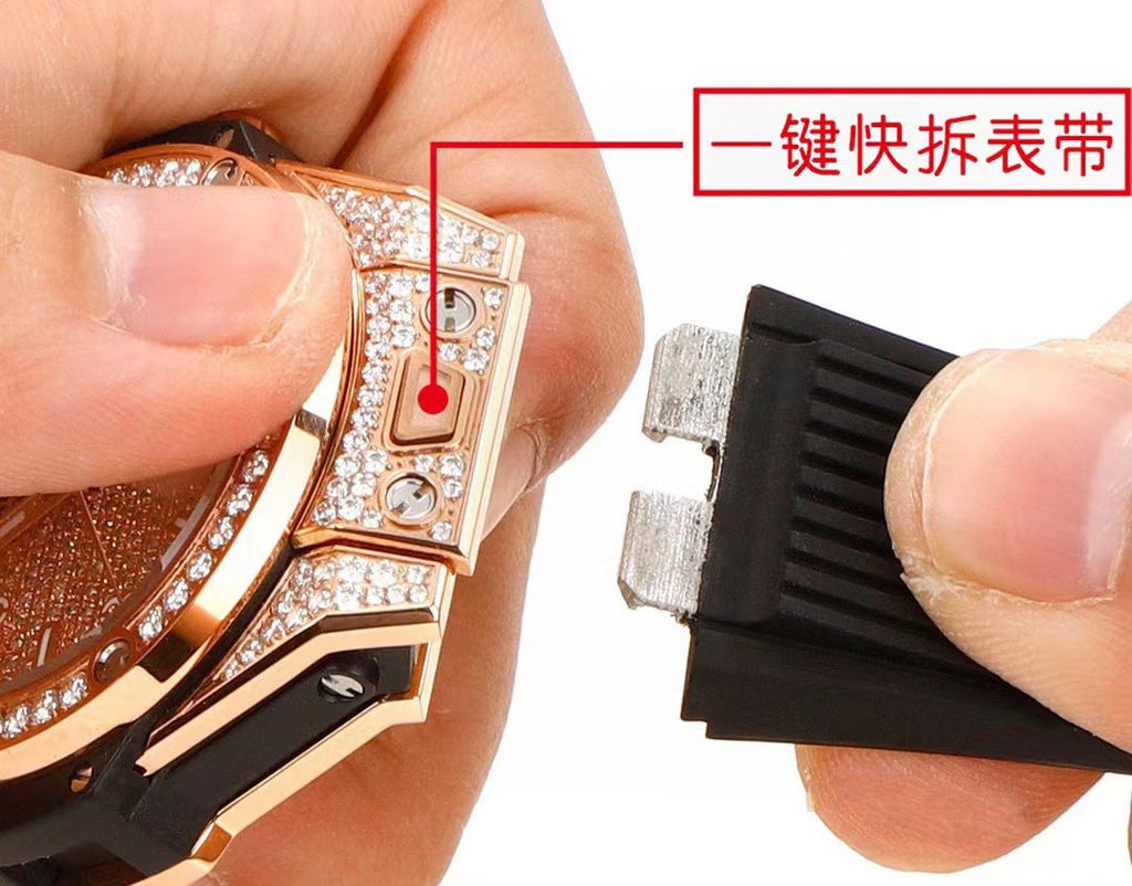 Audemars Piguet Fine Steel Fashion Full Plate Water Diamond Mechanical Watch Accessories Jewelry #83254