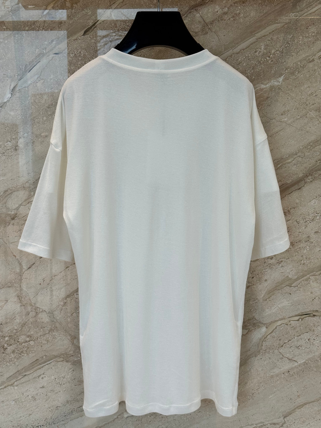 Celine Double Layered T-shirt in Fine Cotton Jersey #335870