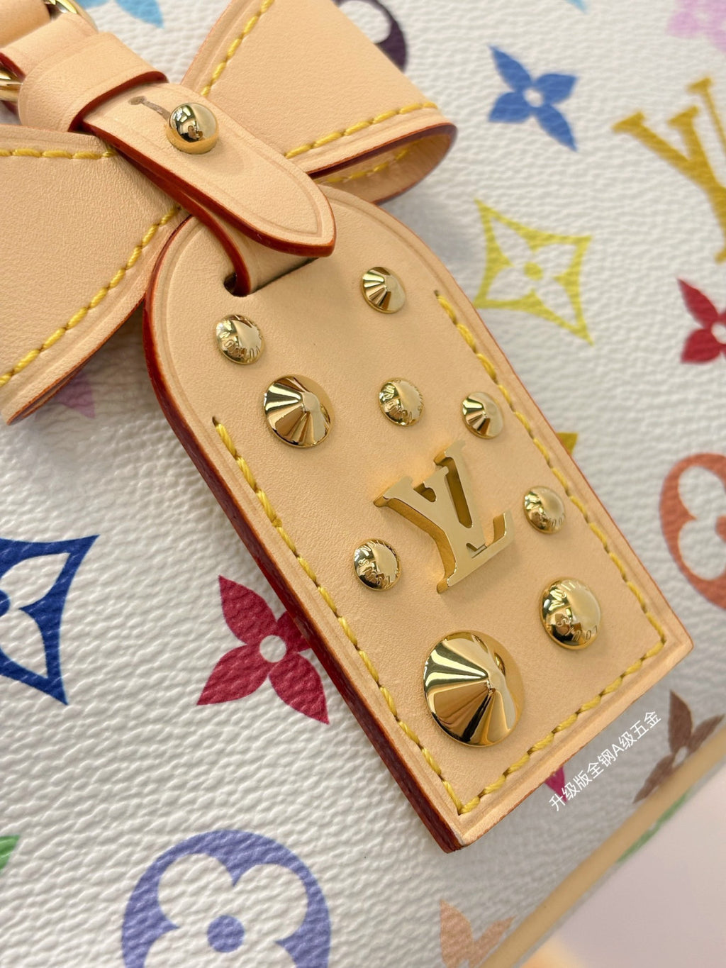 Louis Vuitton Women's Single-Shoulder Handbag Lineup Takashi Murakami White Sancai 2026 New Monogram Leather Bag Elegant Casual Handbag M27582 #82658A