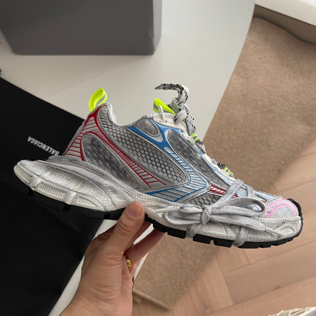 Balenciaga Men's Women's Spring Summer Autumn Solid Color Casual Round Toe Lace Up 3XL Sneakers Low Top Dad Shoes #76616