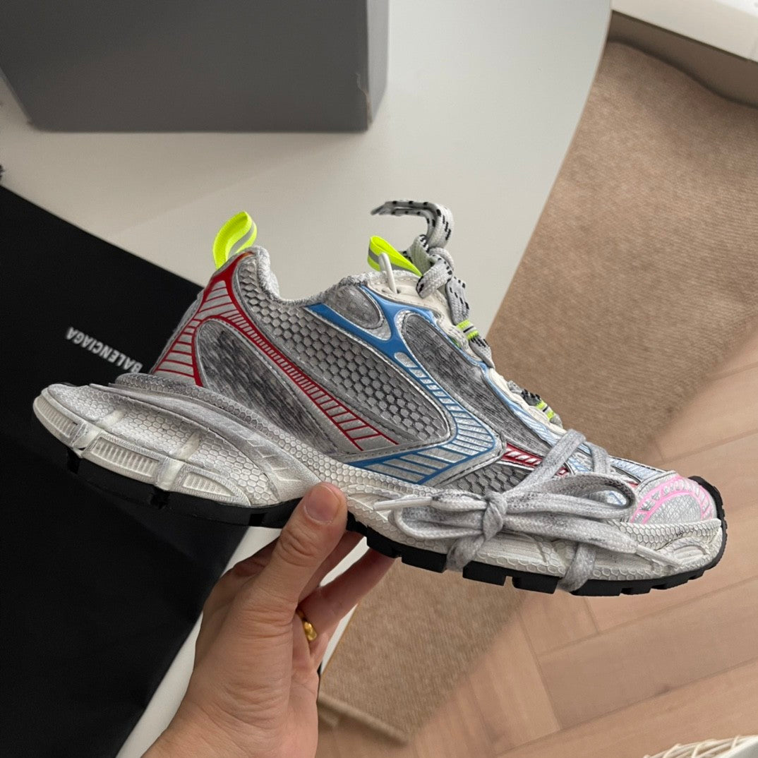 Balenciaga Men's Women's Spring Summer Autumn Solid Color Casual Round Toe Lace Up 3XL Sneakers Low Top Dad Shoes #76616