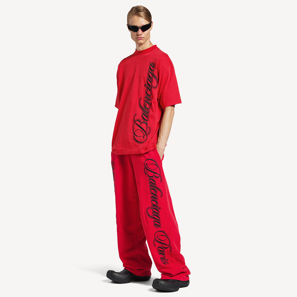 Balenciaga Cursive T-shirt Medium Fit #377640