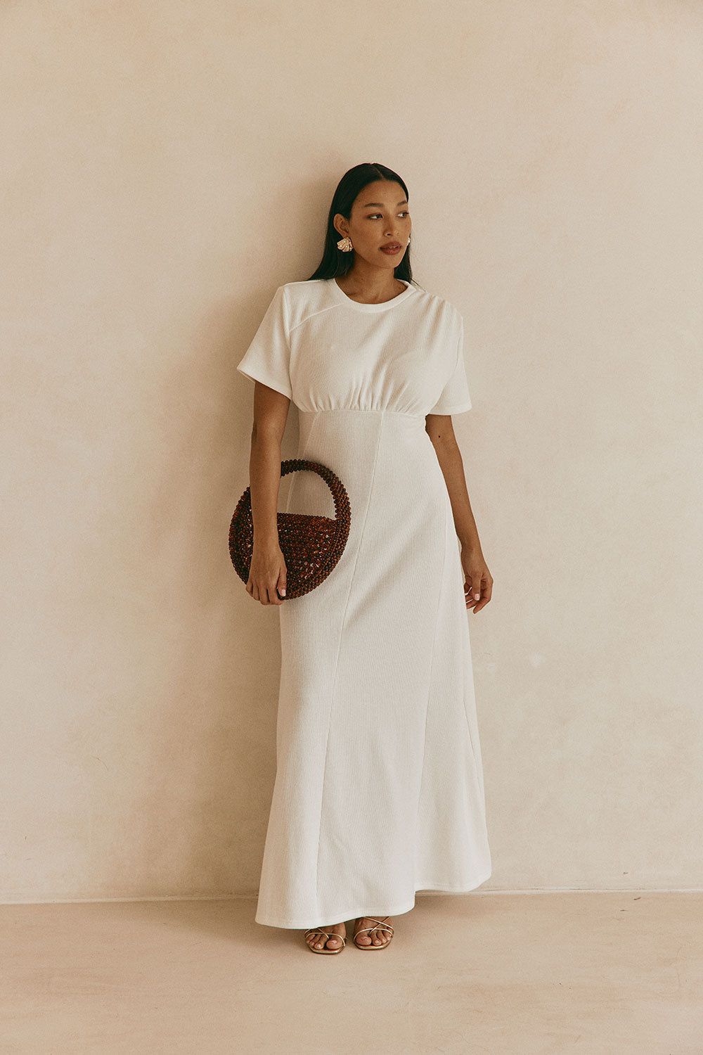 Gizelle Dress - White