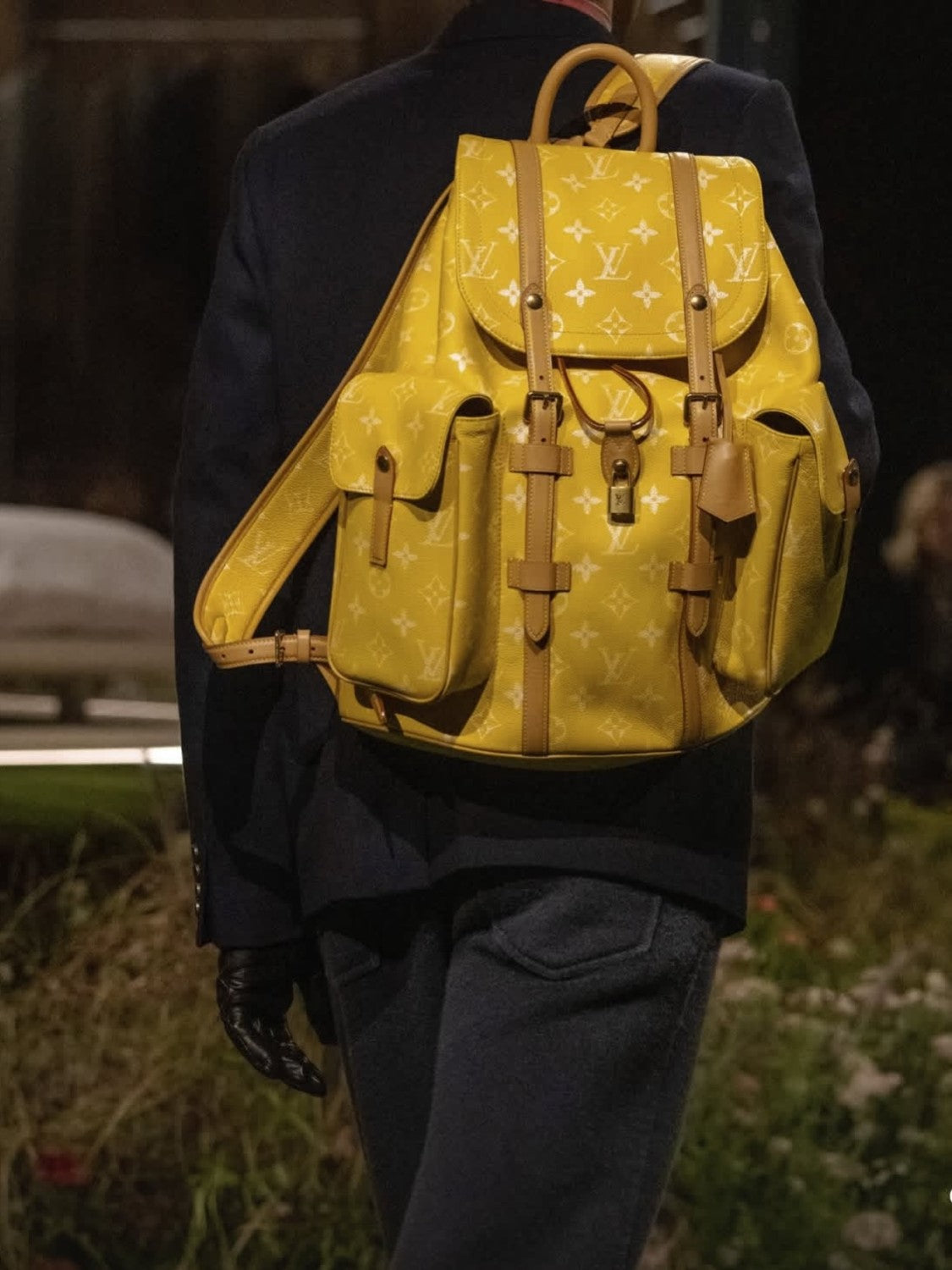 Louis Vuitton Christopher Monogram Taurillon Cow Leather Backpack #378127