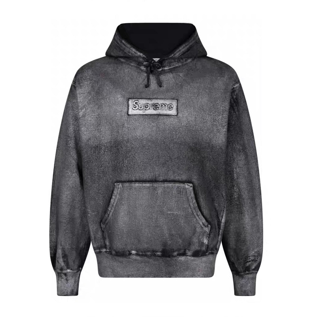 Supreme x MM6 Maison Margiela Men's And Women's Spring And Fall Paint Do Old Gradient Logo Hoodie Hooded Sweatshirt Casual Loose High Street Trend Tops  #71347