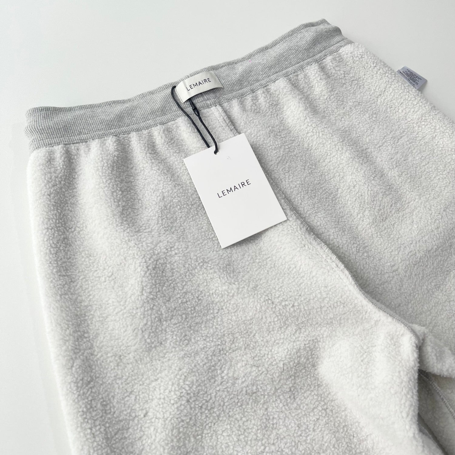 Lemaire Men's & Women's Four-Season Elastic Waist Drawstring Sweatpants Cotton Solid-Color Casual Trousers Pants Ngvp #2543