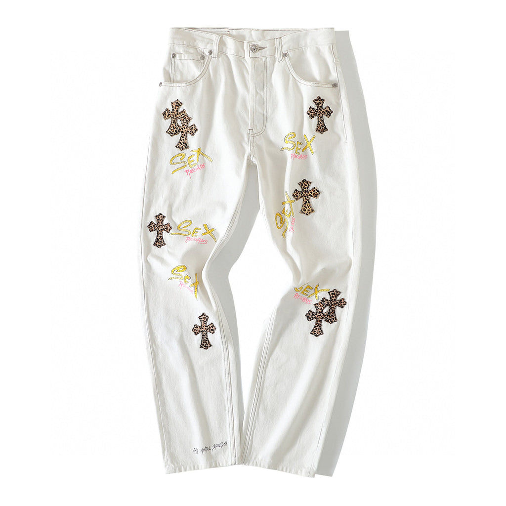 Chrome Hearts Jeans Pants #8456