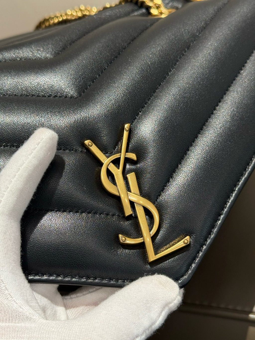 Saint Laurent LOULOU Mini Small Medium Sheepskin Handbag Shoulder Bag Crossbody Bag #332857