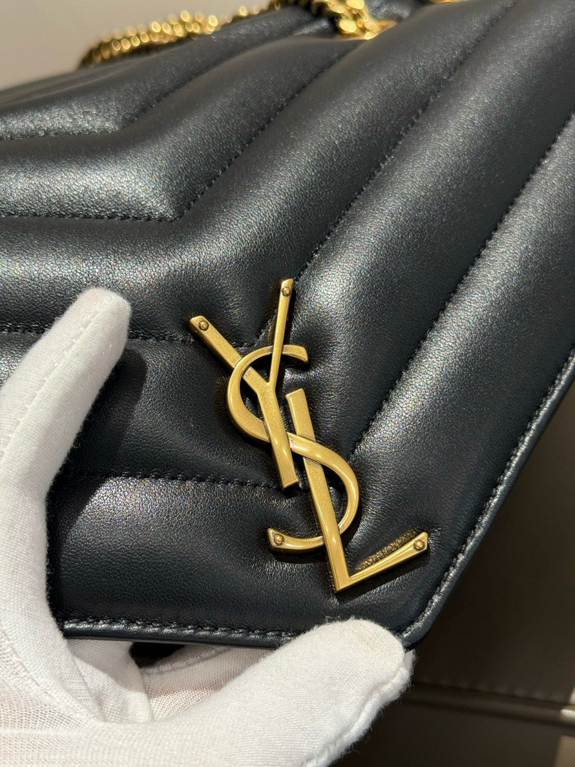 Saint Laurent LOULOU Mini Small Medium Sheepskin Handbag Shoulder Bag Crossbody Bag #332857