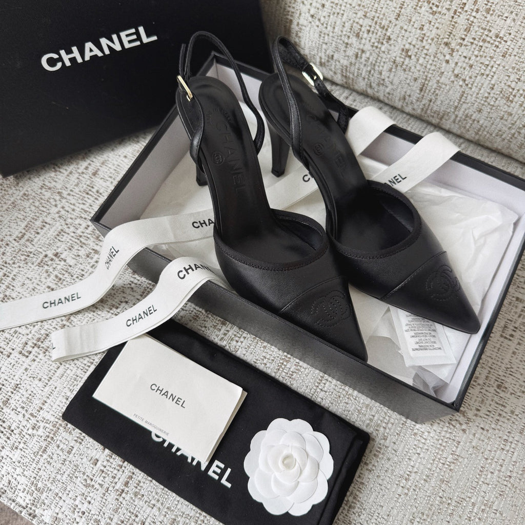 Chanel Spring and Summer High Heels Flat Shoes #378093