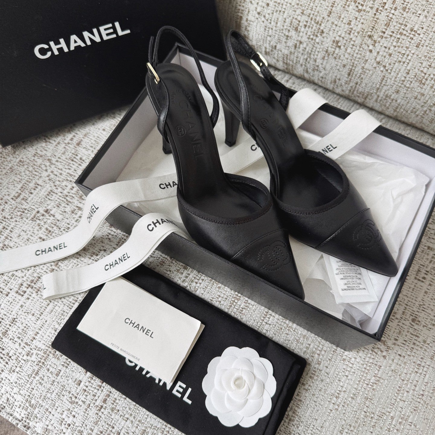 Chanel Spring and Summer High Heels Flat Shoes #378093