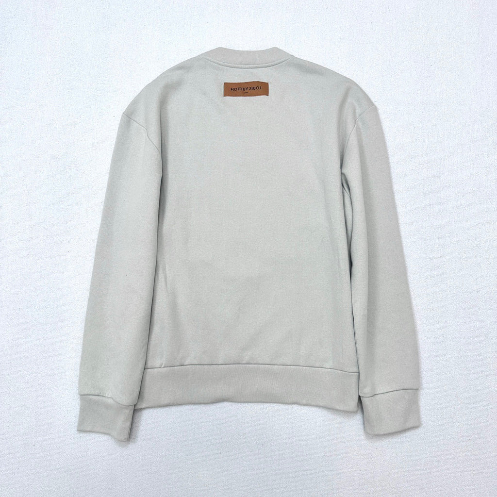 Louis Vuitton Cotton Long Sleeved Printed Sweater #96178