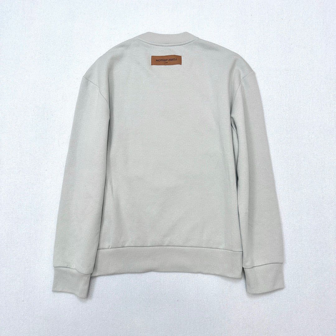 Louis Vuitton Cotton Long Sleeved Printed Sweater #96178