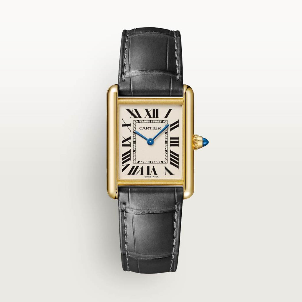 Cartier Tank Must De Cartier Watch Women's Large Gold And Silver Fashionable Temperament Watch #81211