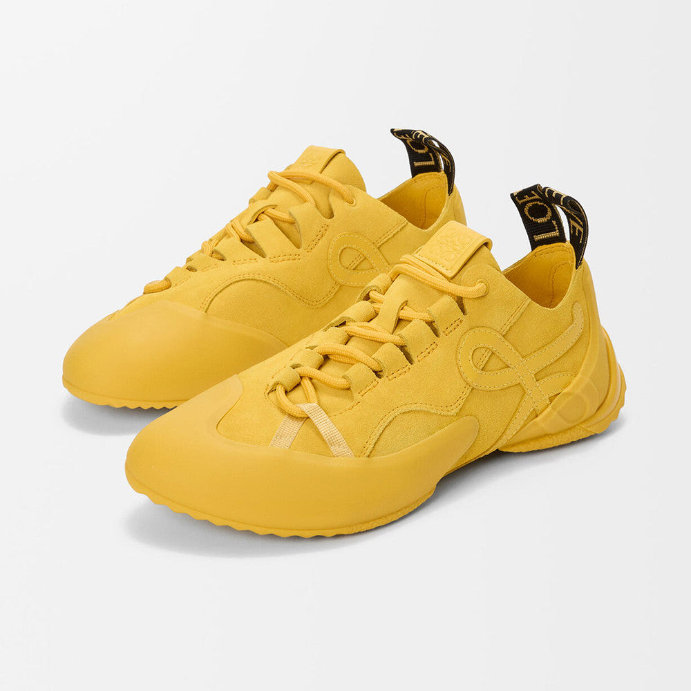 LOEWE Grip Sneaker in Calfskin Suede #381607