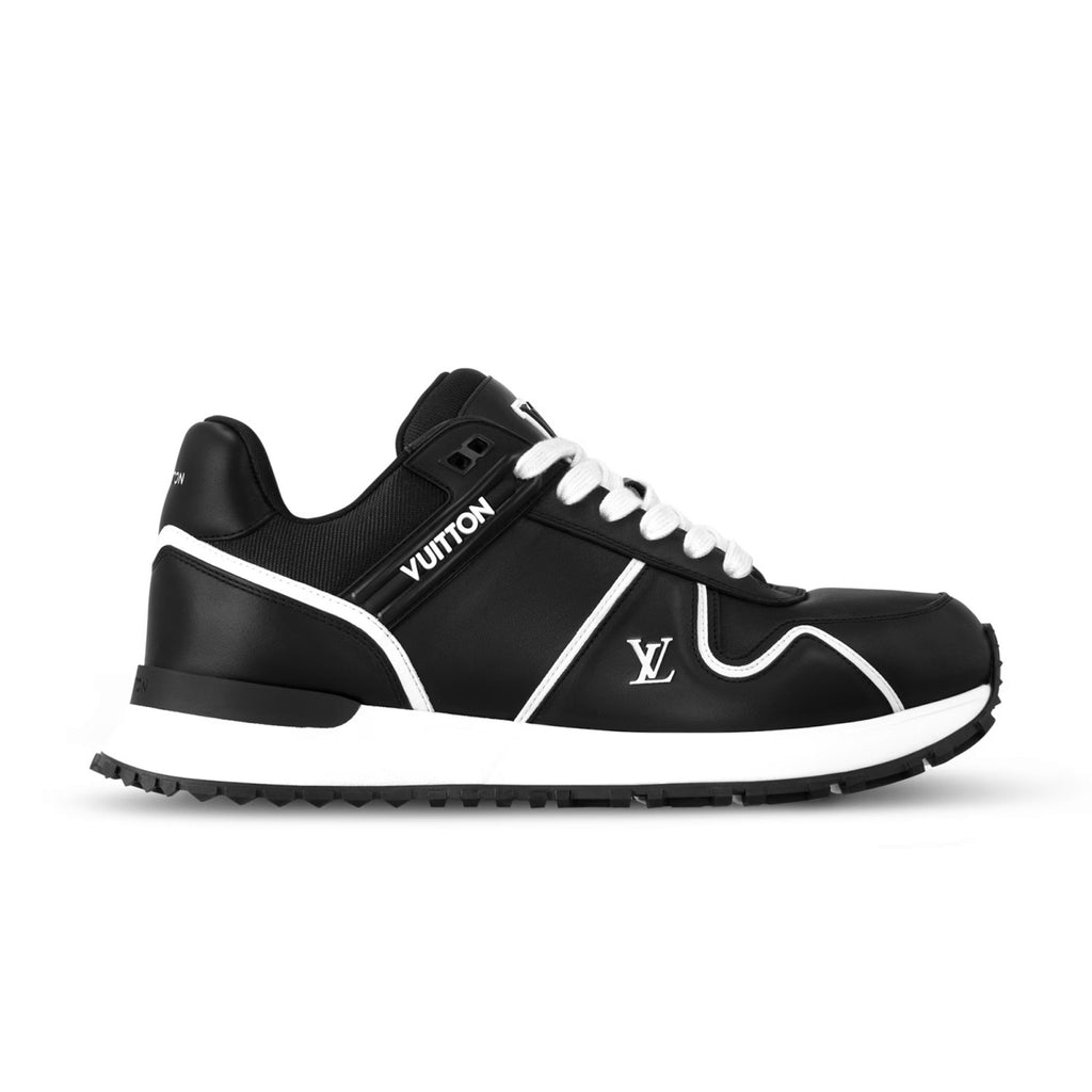 Louis Vuitton Run Away Maxi Men's Solid Colour Leather Low-Top Lace-Up Sneakers Shoes #77817