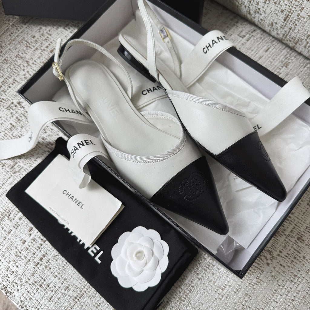 Chanel Spring and Summer High Heels Flat Shoes #378093