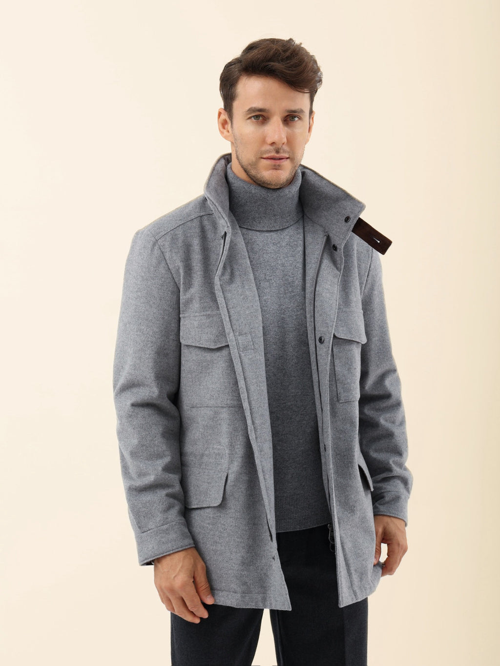 Loro Piana Traveler Military Jacket Cashmere #334784