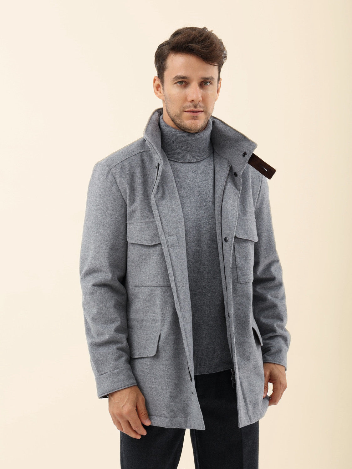 Loro Piana Traveler Military Jacket Cashmere #334784