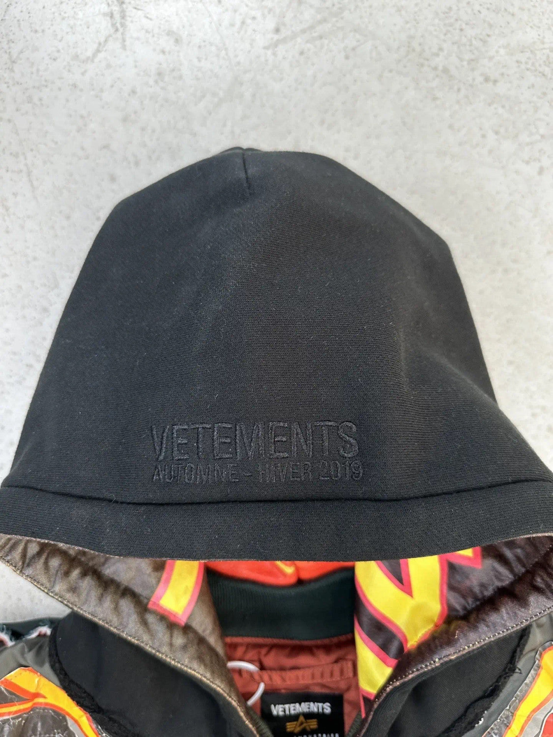 Vetements Man Motorcycle Zipper HoodedJacket #94855