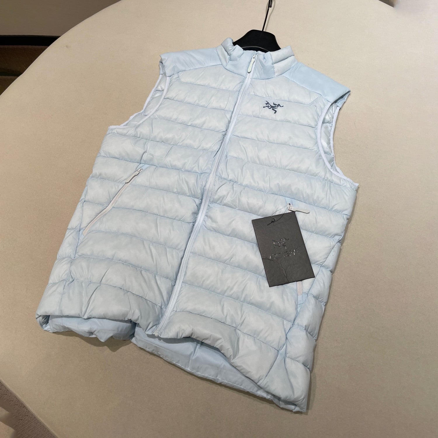 Arcteryx Men's Fall/Winter Fashion Casual High Neck Zipper Sleeveless Thermal Vest #79431