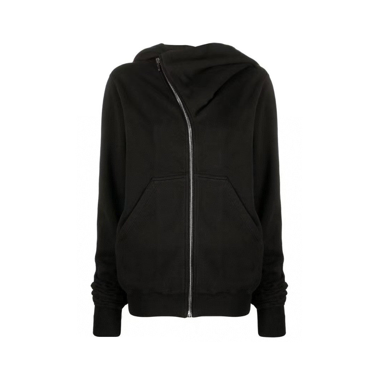 Rick Owens Irregular Zipper Jacket Coat Ngvp #6553