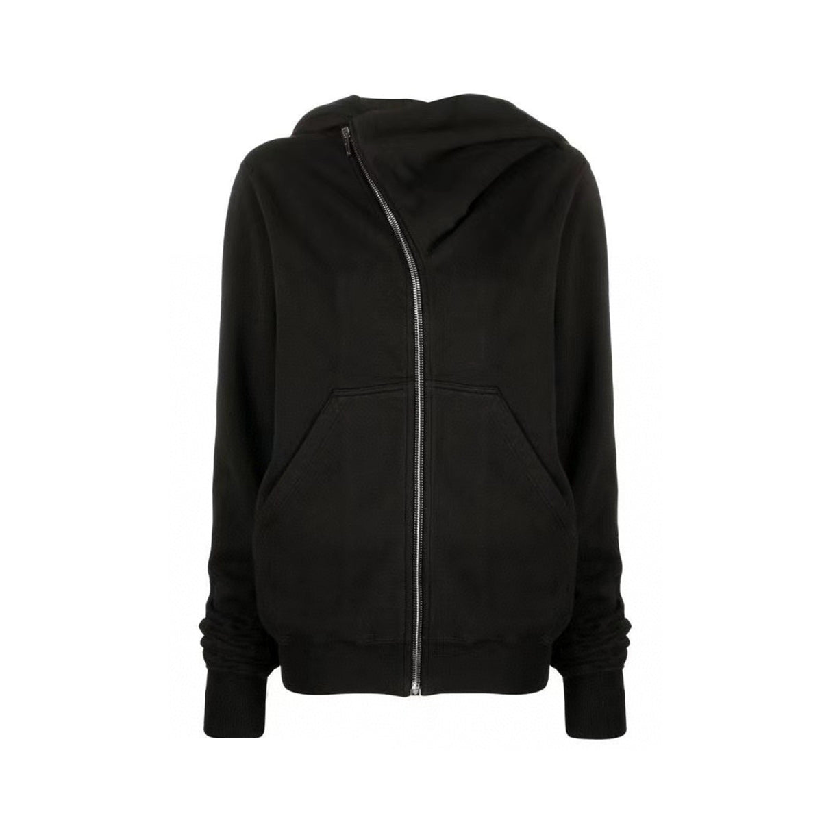 Rick Owens Irregular Zipper Jacket Coat Ngvp #6553
