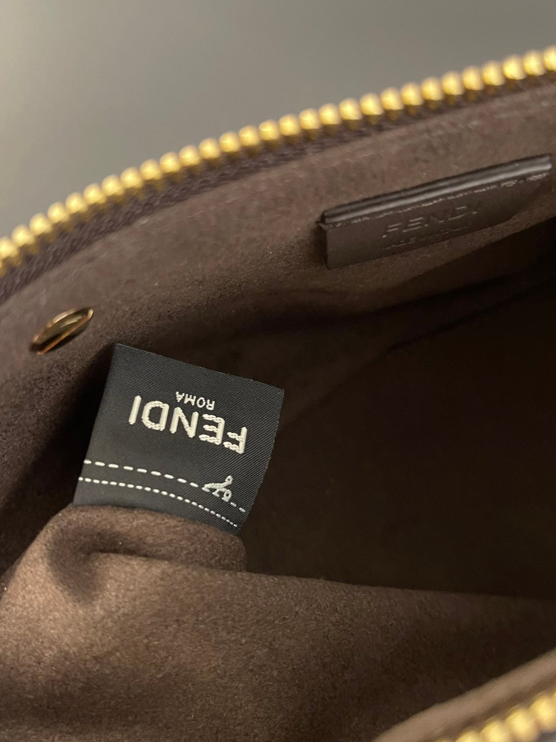 Fendi By The Way Soft Women's Adjustable Removable Shoulder Strap Solid Colour Brand Logo Cowhide Leather Single Shoulder Slanting Clutch Bag Bags #76953