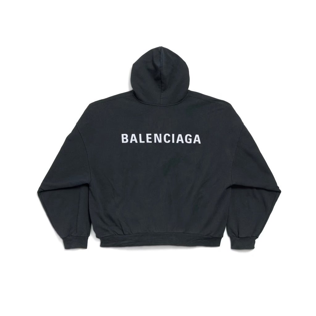 Balenciaga Polo Collar Hooded Sweatshirt #333810
