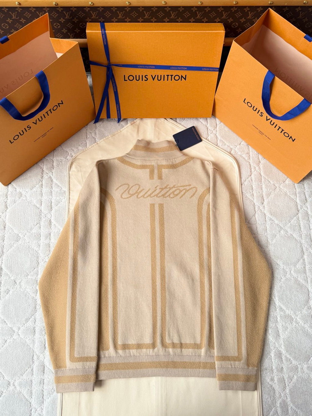 Louis Vuitton Knit Track Top 1AJBSH #334940