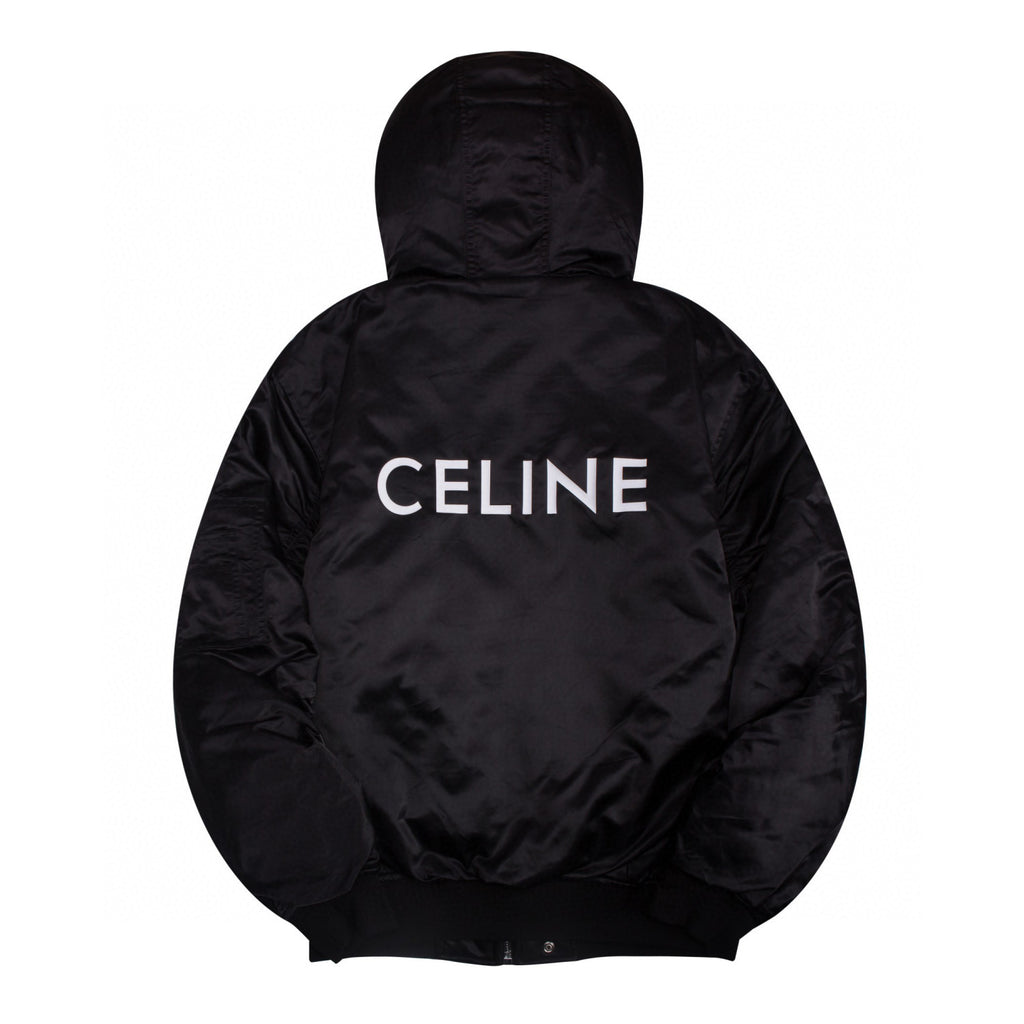 Celine Men's and women's Autumn Winter Hooded Thickened Jacket Cotton  #9482