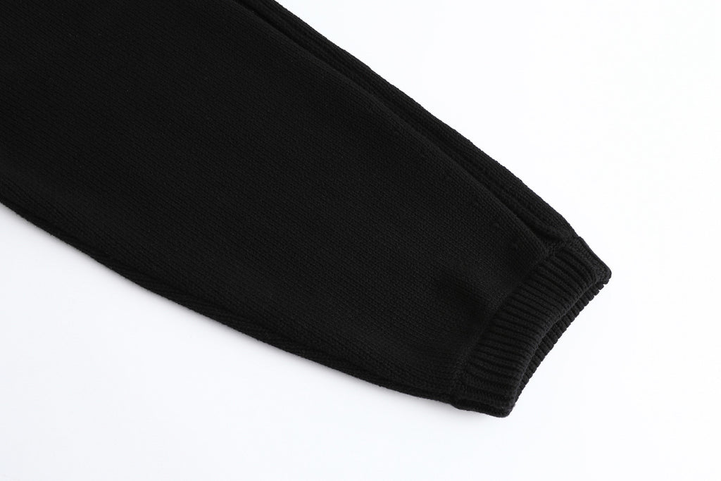 Dries Van Noten DVN Men's Spring And Autumn Winter Zipper Stand up Collar Knitted Solid Color Long Sleeve Sweater Ngvp #2552