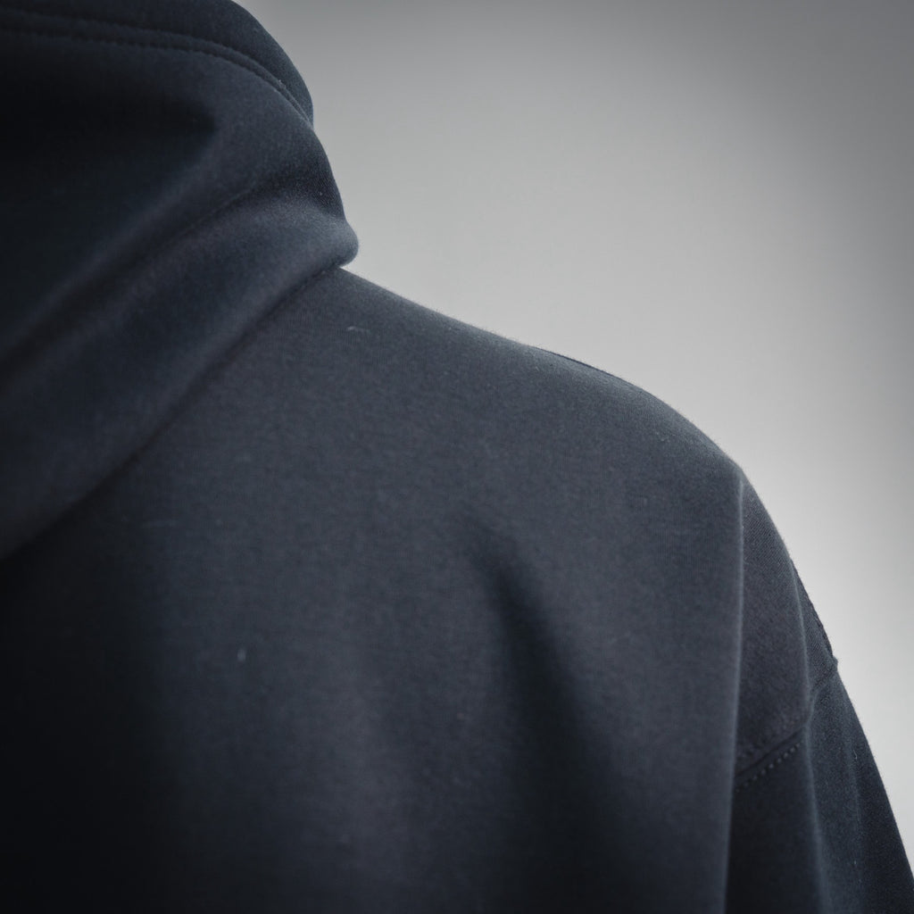 Balenciaga 3b Sports Icon Zip-up Hoodie in Washed Black White #375599
