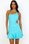 Beachside Memories Dress Blue