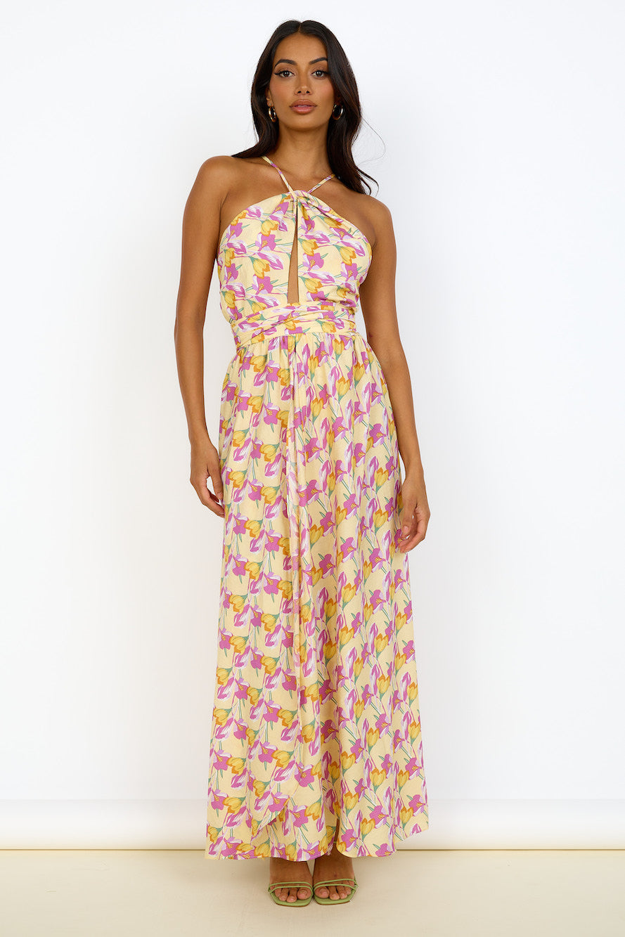 Celestial Dreams Maxi Dress Floral