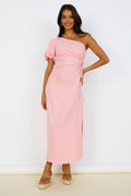 Say Goodbye Maxi Dress Pink