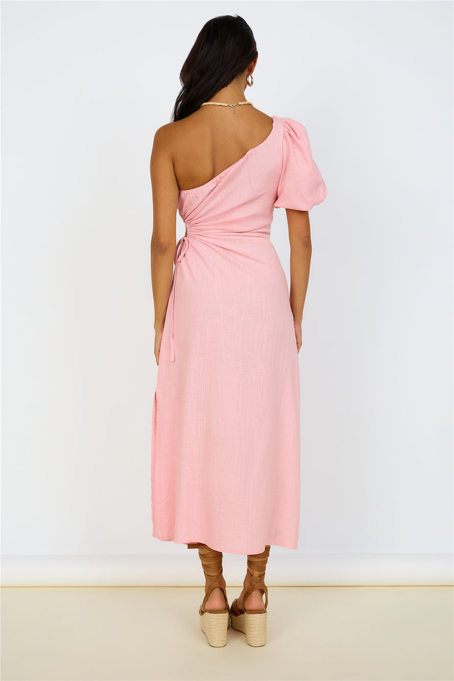 Say Goodbye Maxi Dress Pink