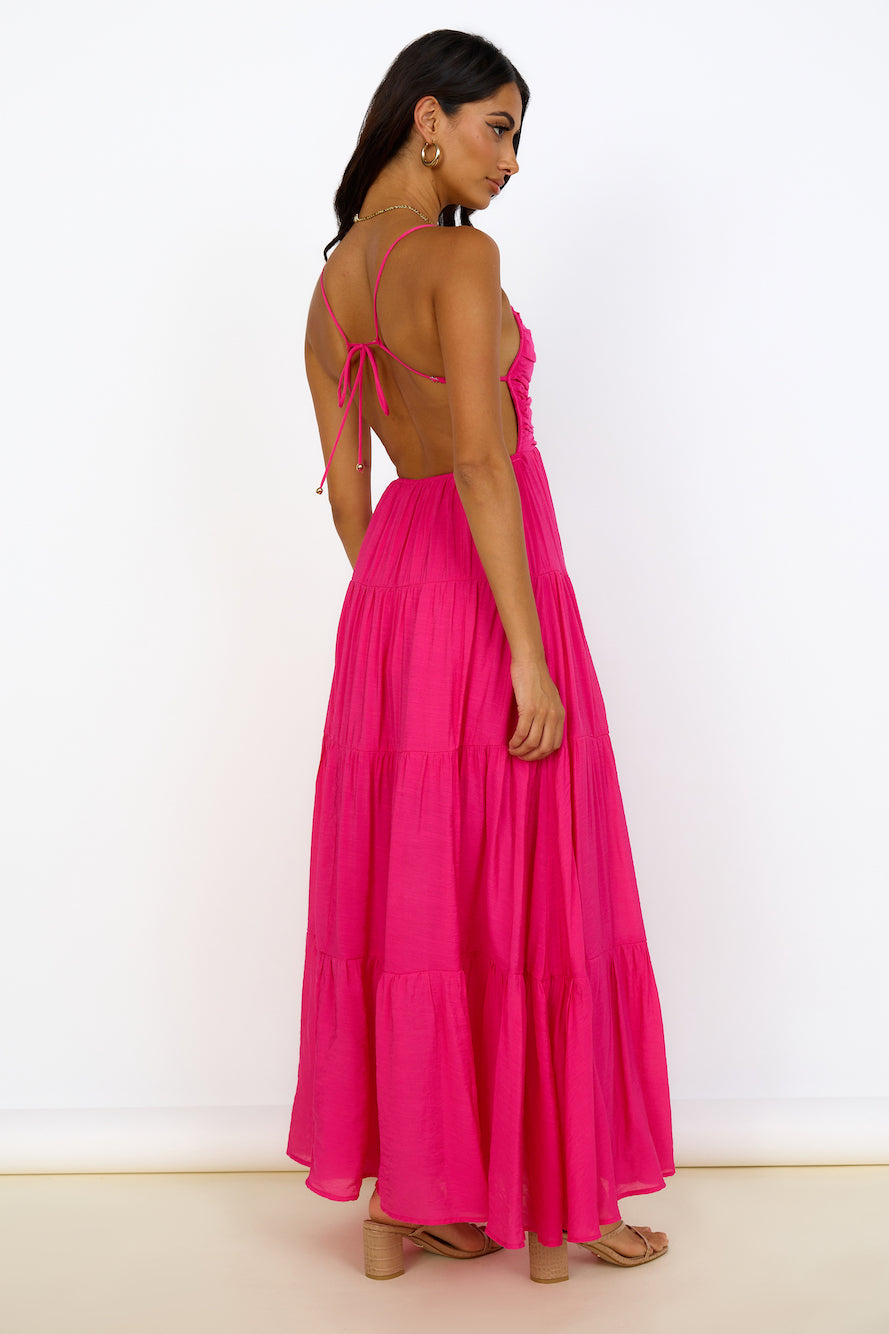 Brooklyn Baby Maxi Dress Pink