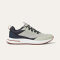 Loro Piana Week End Walk Men's Spring Summer Colour Block Mesh Patchwork Cowhide Low Top Lace Up Casual Shoes #76892