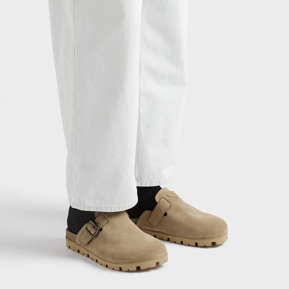 PRADA Suede Mules #384747