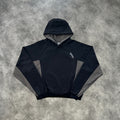 Mertra Colorblock Sports Tracksuit Black